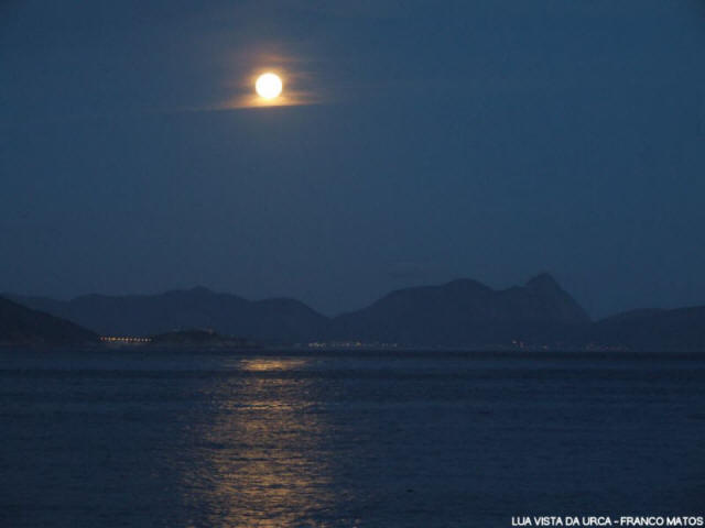 Lua vista da Urca
