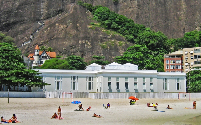 A antiga TV Tupi, canal 6, na Urca