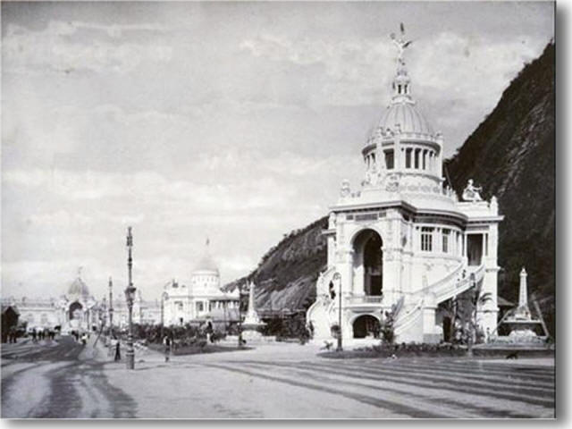 Praia Vermelha - exposição de 1908