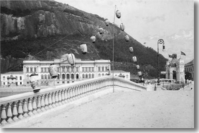 Praia Vermelha - exposição de 1908