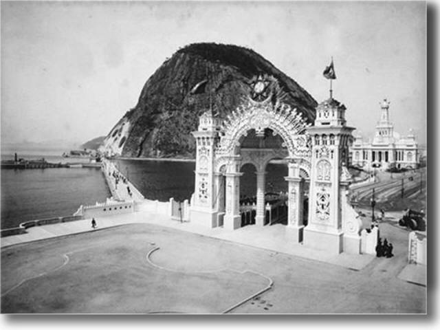 Praia Vermelha - exposição de 1908