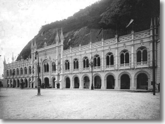 Praia Vermelha - exposição de 1908