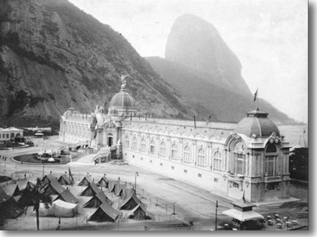 Praia Vermelha - exposição de 1908
