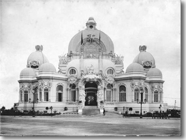 Praia Vermelha - exposição de 1908