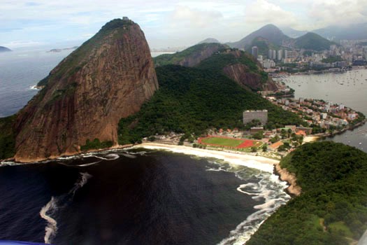 pão de açúcar vendo a Praia Vermelha