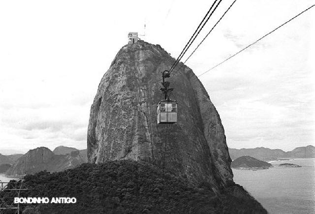 Antigo bondinho do P�o de A��car